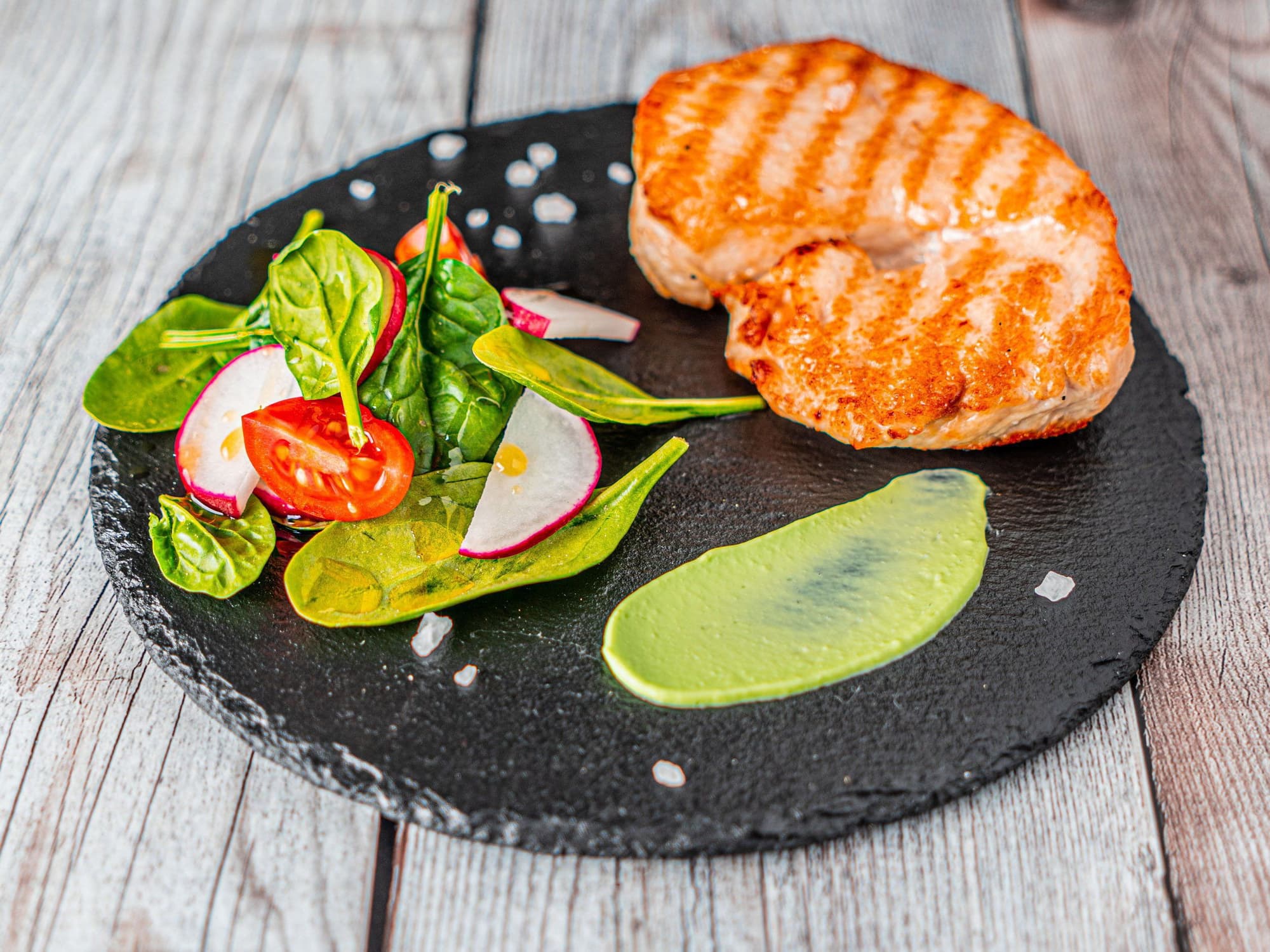 Стейк из филе индейки